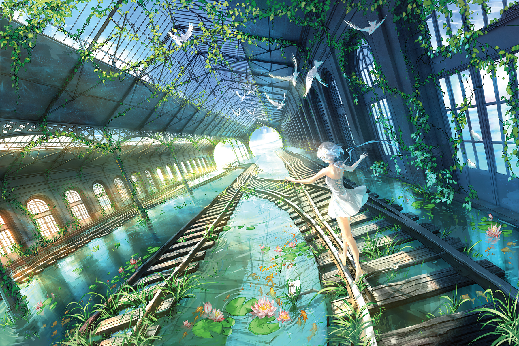 Beautiful World - Postcard collection of 6 — Yuumei